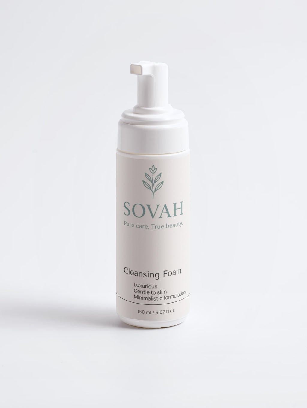 SOVAH Cleansing Foam facial cleanser