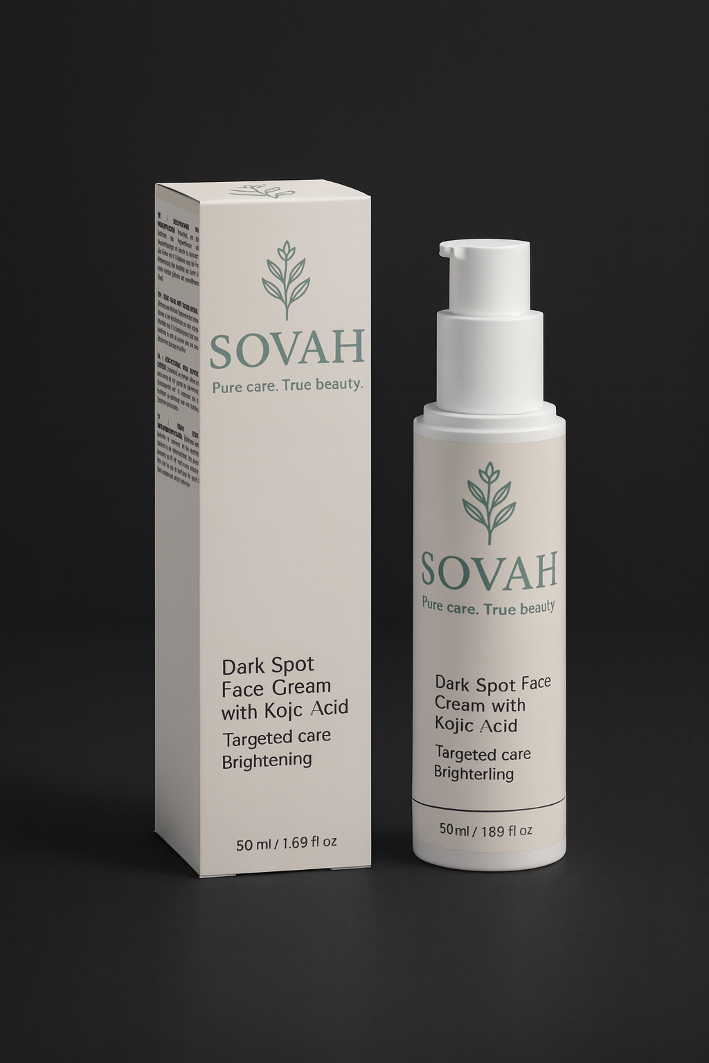 Dark Spot Face Cream with Kojic Acid Men