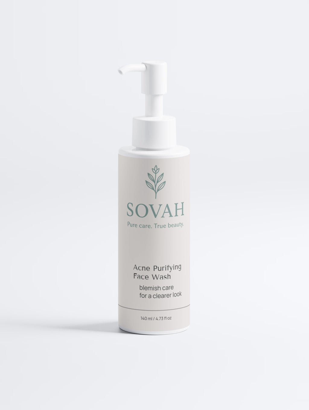 SOVAH Acne Purifying Face Wash for blemish-prone skin