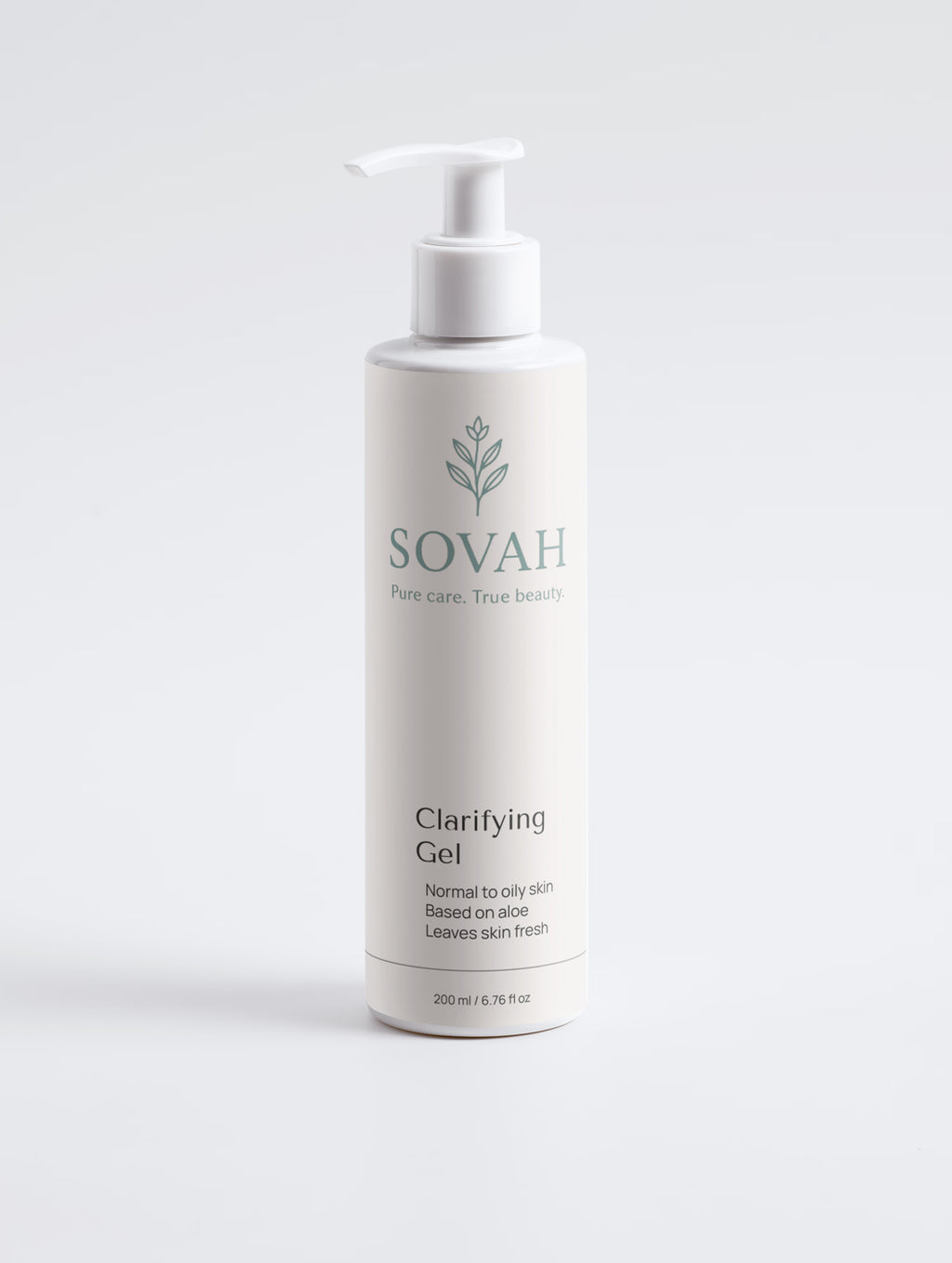 SOVAH Clarifying Gel cleanser for combination and oily skin