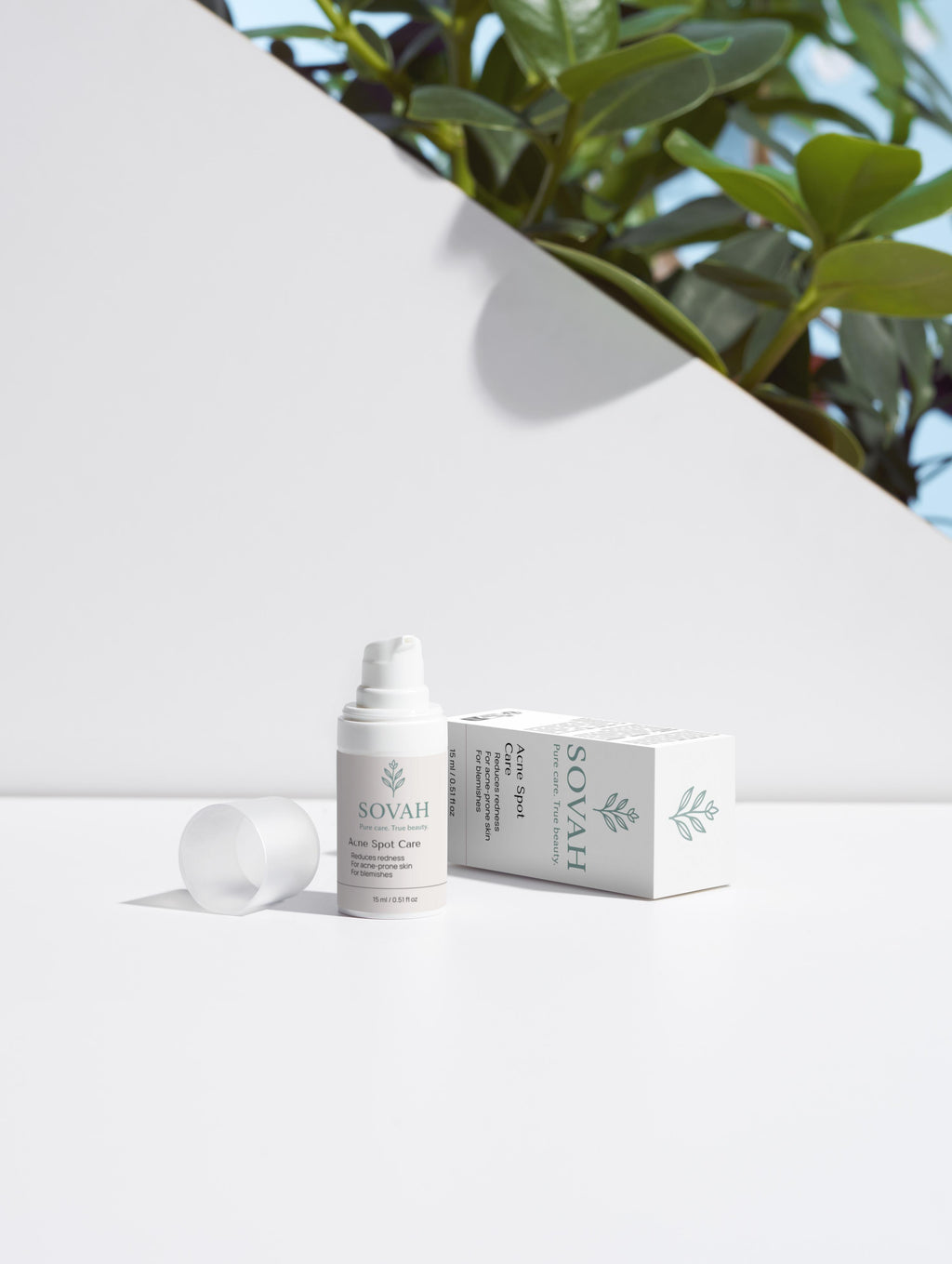 SOVAH Acne Spot Care targeted blemish treatment for breakouts