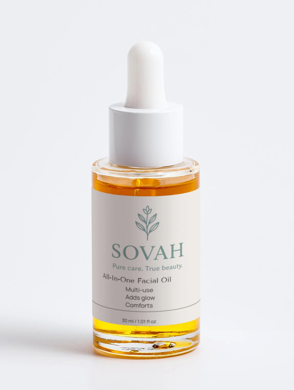 SOVAH All-In-One Facial Oil vegan and gluten free facial oil