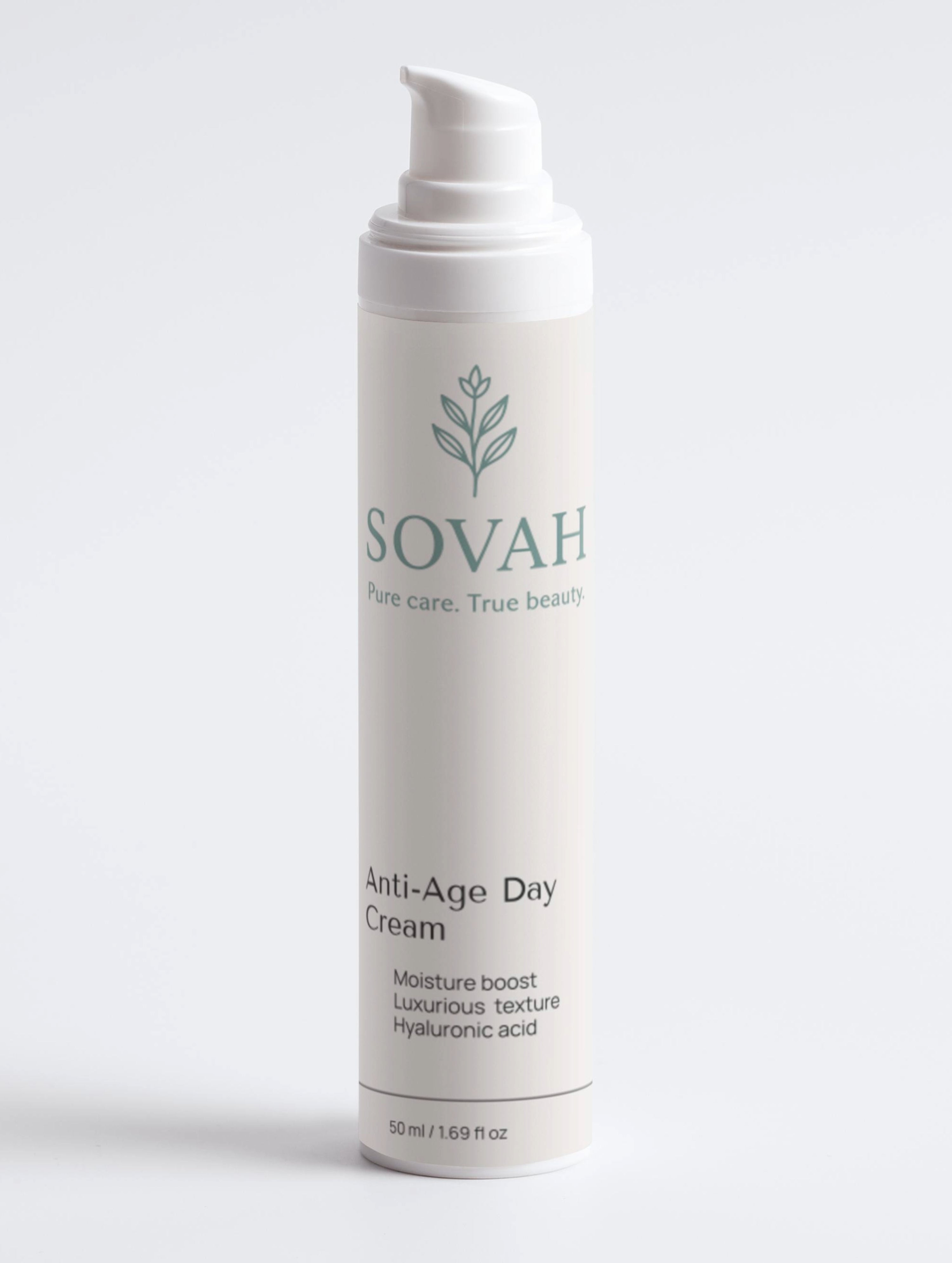 SOVAH Anti-Age Day Cream nut free facial skincare for ageing skin