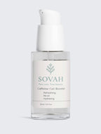 SOVAH Caffeine Gel Booster nut free skincare for refreshed skin