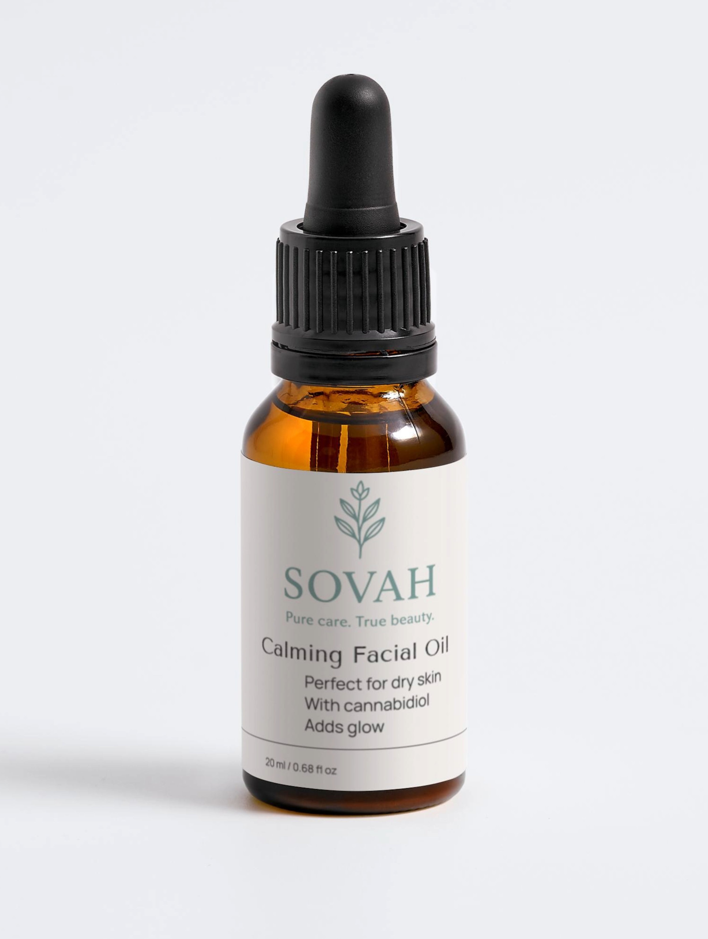 SOVAH Calming Facial Oil for soft comforted and healthy-looking skin