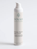 SOVAH Ceramide Barrier Night Cream vegan and gluten free night cream