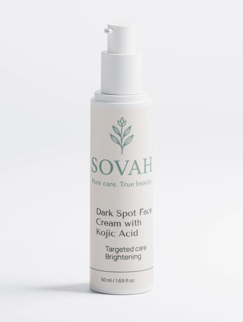 SOVAH Dark Spot Face Cream with Kojic Acid for dark spots and glow