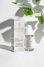 SOVAH Double Hydration Boost Gel + HA with hyaluronic acid for plump skin