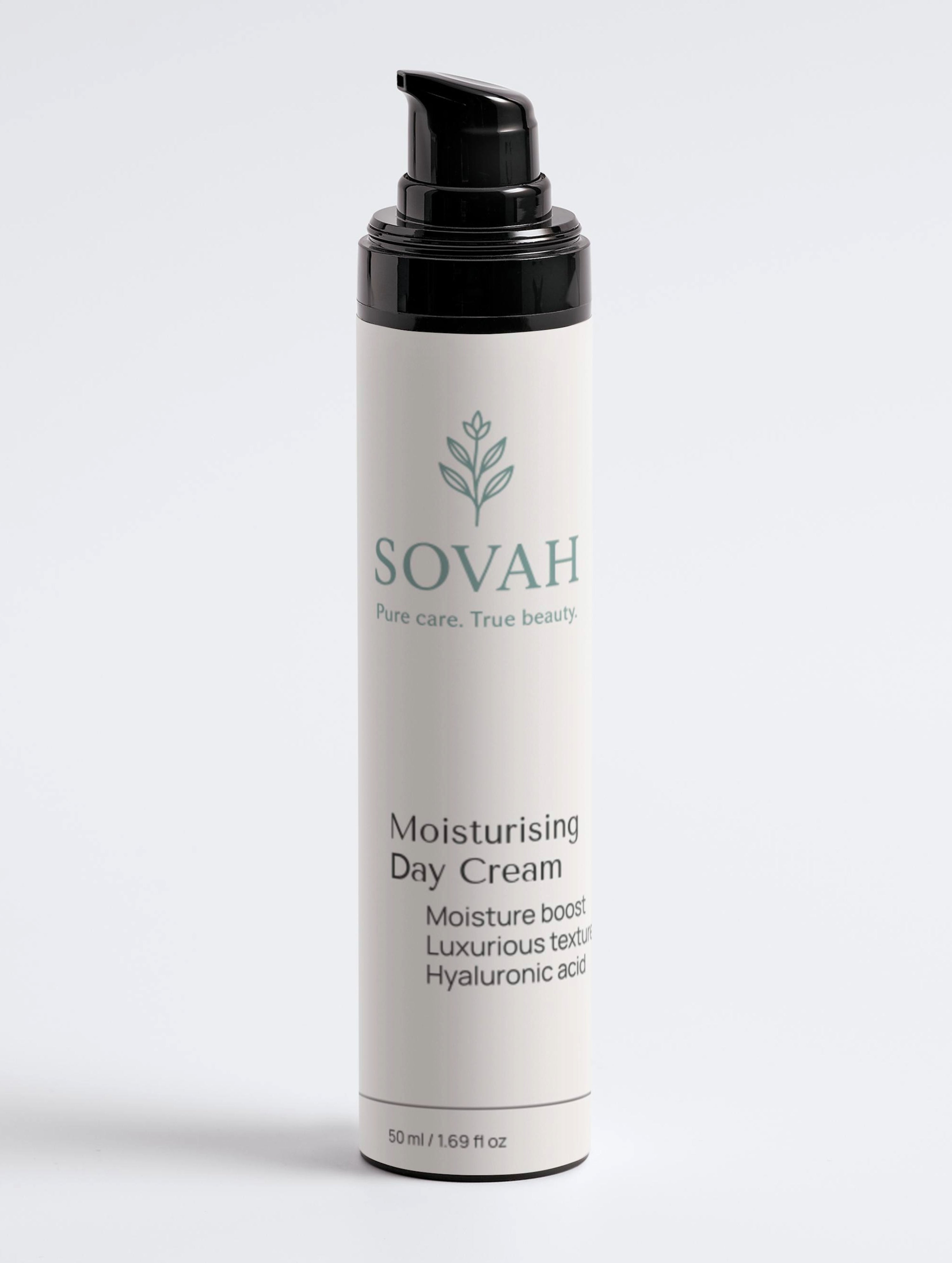 SOVAH Moisturising Day Cream daily face cream for healthy-looking skin