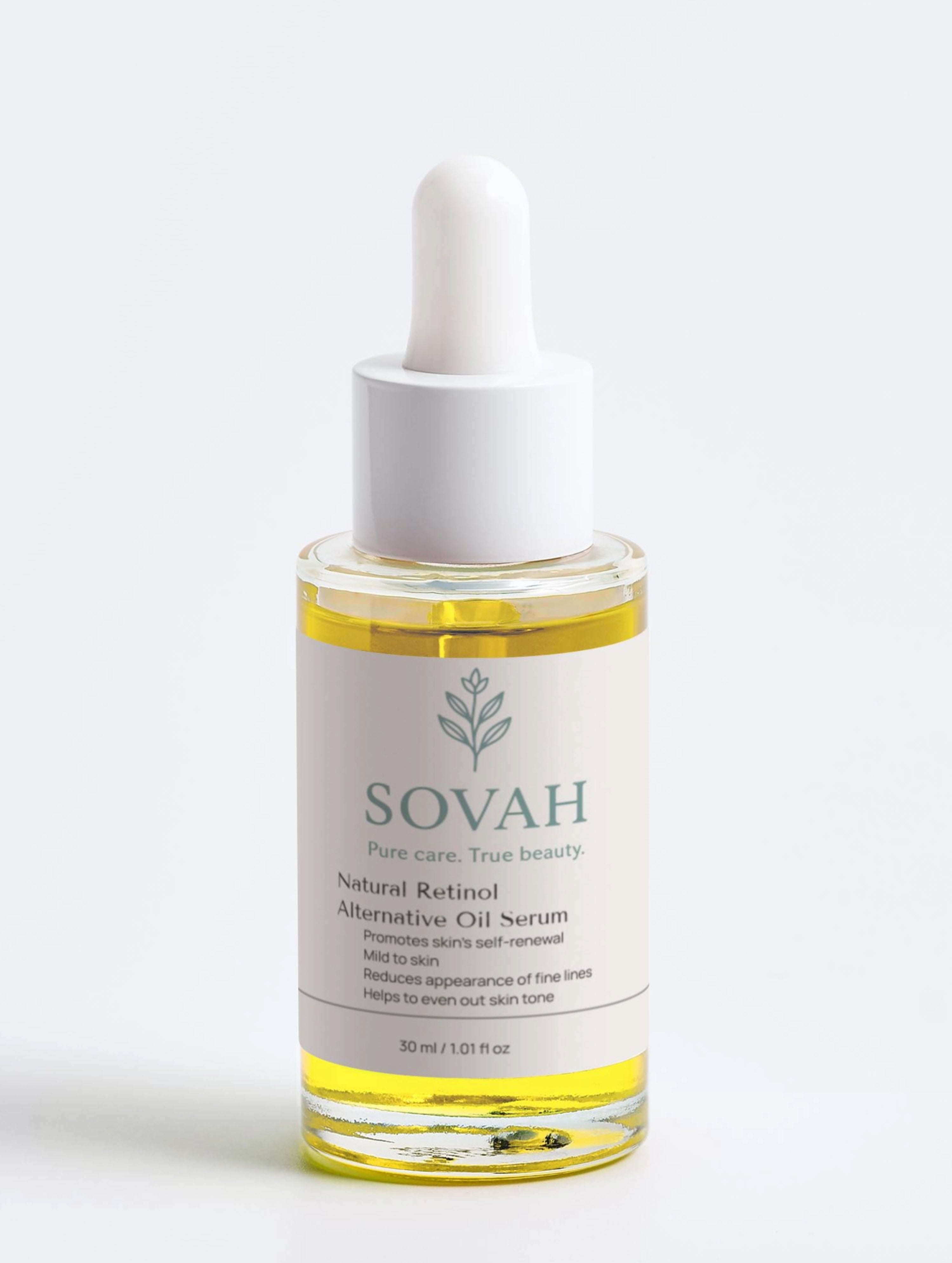 SOVAH Natural Retinol Alternative Oil Serum nourishing skincare for mature skin