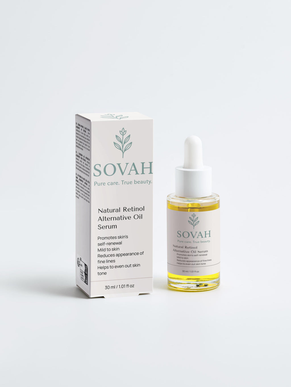 SOVAH Natural Retinol Alternative Oil Serum retinol alternative for sensitive skin