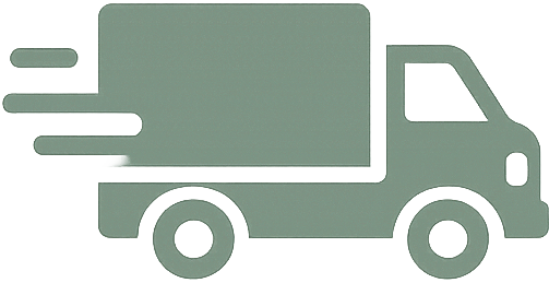 SOVAH shipping icon for fast skincare delivery