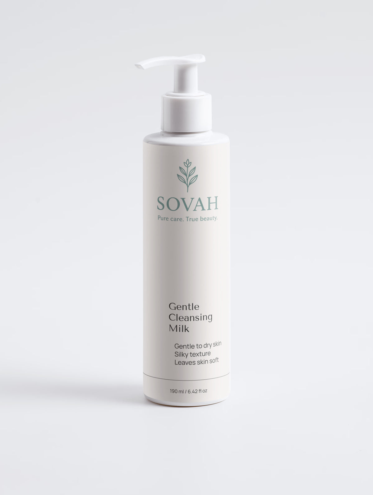 SOVAH Gentle Cleansing Milk for dry and mature-feeling skin