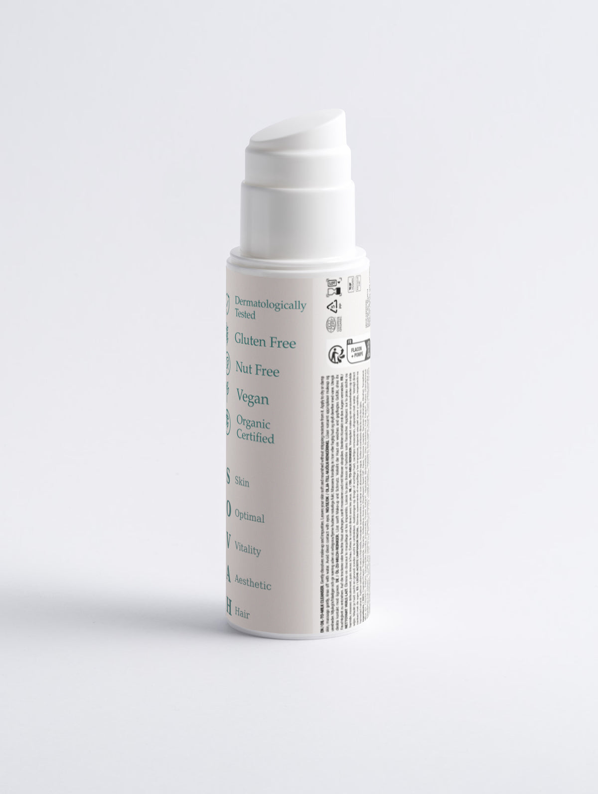 SOVAH Sensitive Skin Oil-To-Milk Cleanser product packaging detail