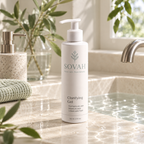 Clarifying Gel in a fresh bathroom setting