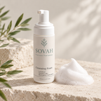 Cleansing Foam beside its airy foam texture