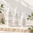 Acne Skin Routine SOVAH product set
