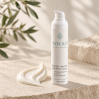 Peptide Ageless AM/PM Cream beside its smooth cream texture