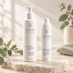 Simple Dry Skin Routine SOVAH product duo