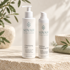 Simple Oily Skin Routine SOVAH product duo